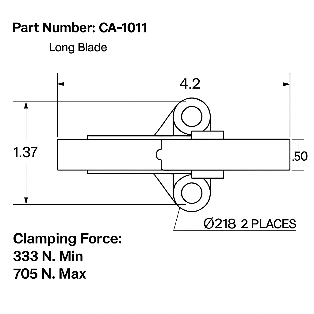 CA-1011: Heavy-Duty Draw Latch
