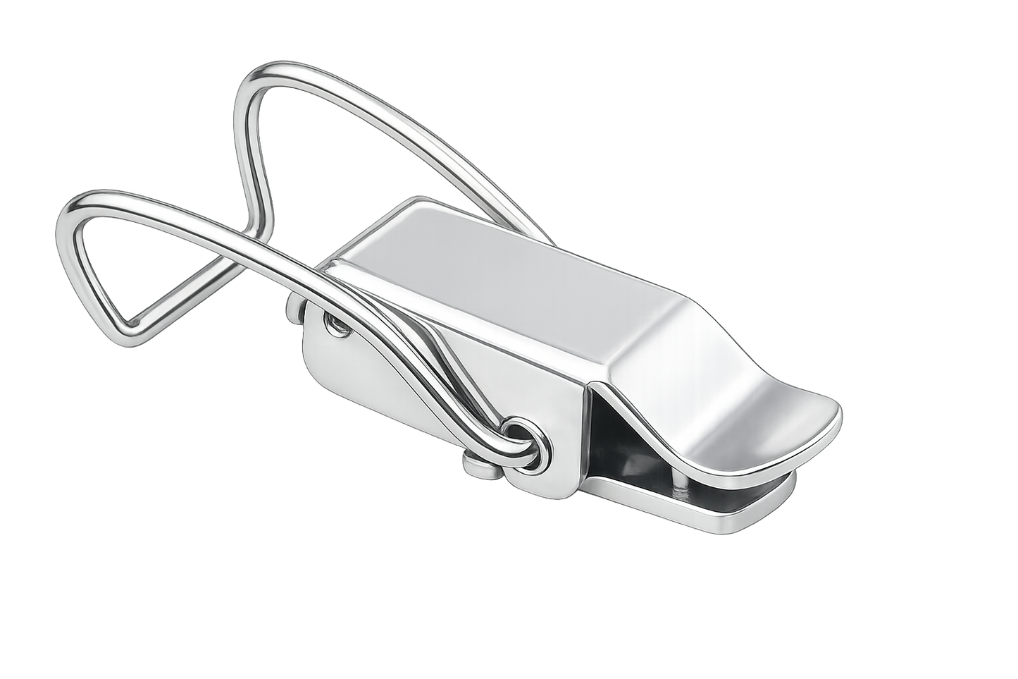 CA-2044: Over-Center Catch Latch with Hook - Industrial Grade