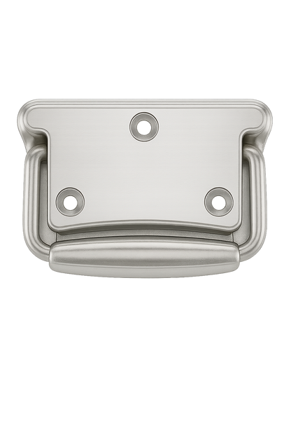 Chest Handle with Return Spring...Use Screw #10, Stops at 90 Degrees.