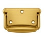 Chest Handle with Return Spring...Use Screw #10, Stops at 90 Degrees.