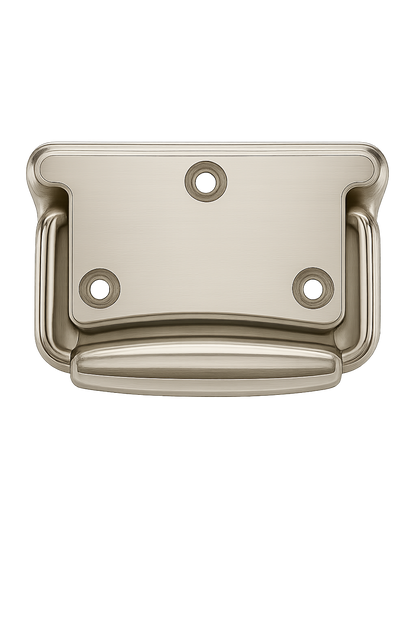 Chest Handle with Return Spring...Use Screw #10, Stops at 90 Degrees.